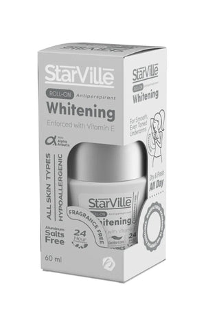 Starville Whitening Roll-On Fragrance Free - 60ml