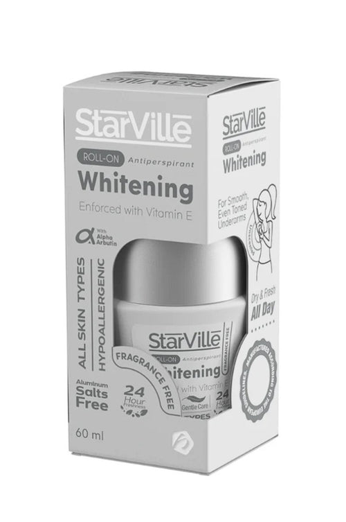 Starville Whitening Roll-On Fragrance Free - 60ml