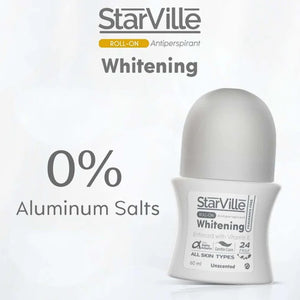Starville Whitening Roll-On Fragrance Free - 60ml
