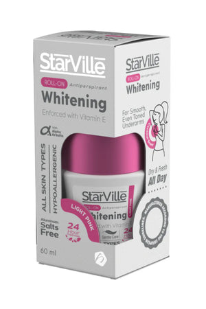 Starville Whitening Antiperspirant Roll-On Pink 60ml