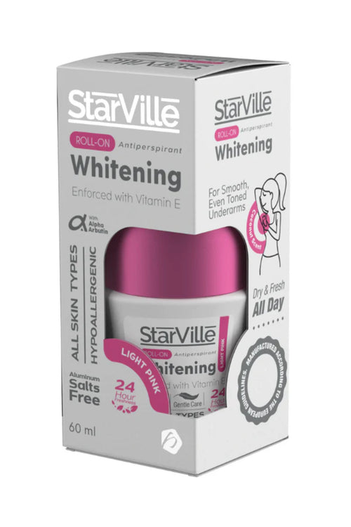 Starville Whitening Antiperspirant Roll-On Pink 60ml