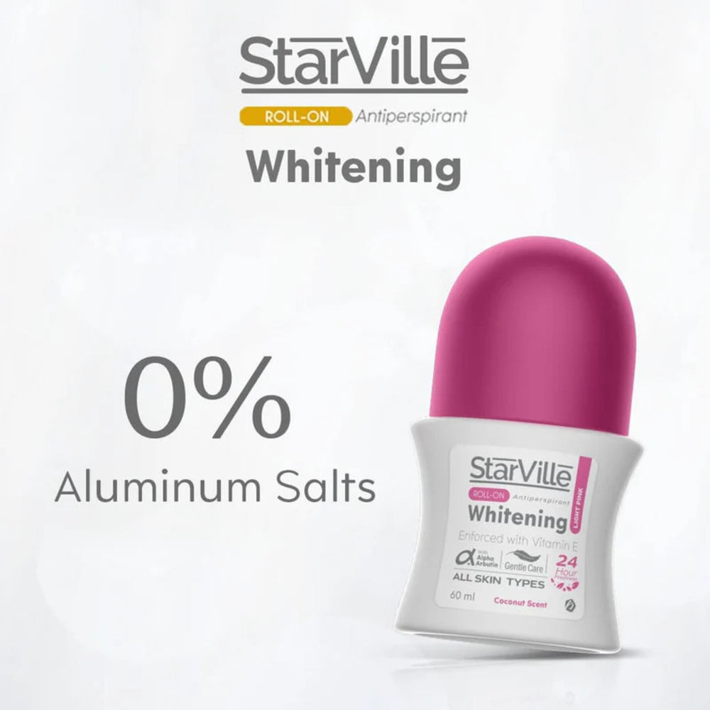 Starville Whitening Antiperspirant Roll-On Pink 60ml