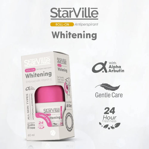Starville Whitening Antiperspirant Roll-On Pink 60ml