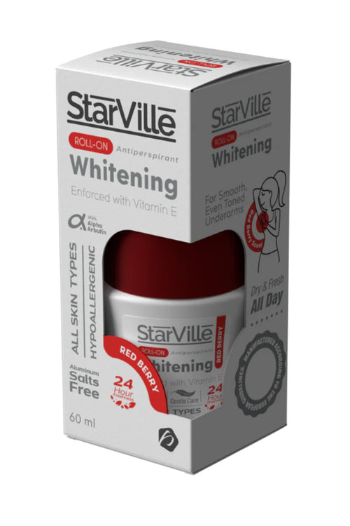 Starville Whitening Roll-On Red Berry 60ml