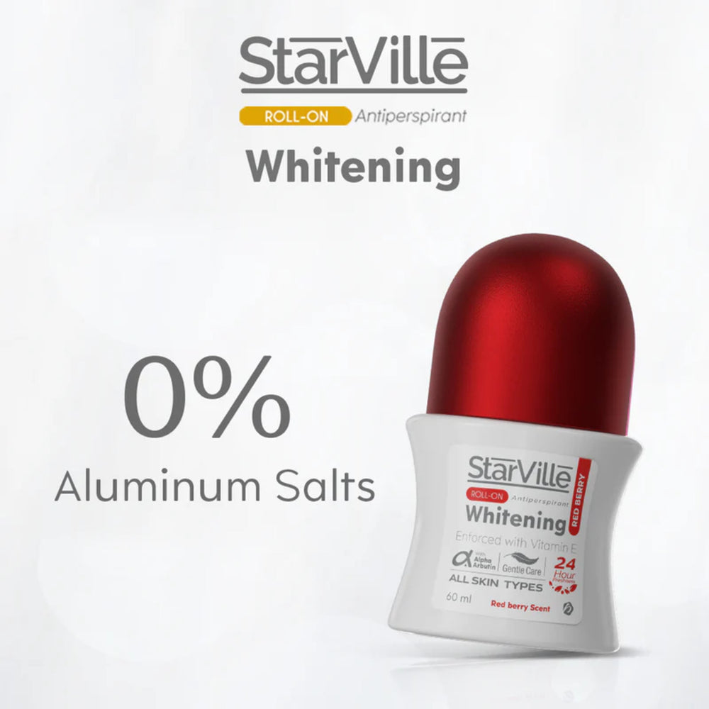Starville Whitening Roll-On Red Berry 60ml