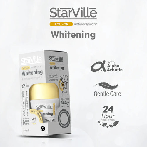 Starville Whitening Roll-On Sweet Vanilla 60ml
