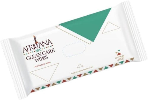 Africana Clean Care Wipes 24 Large Wipes