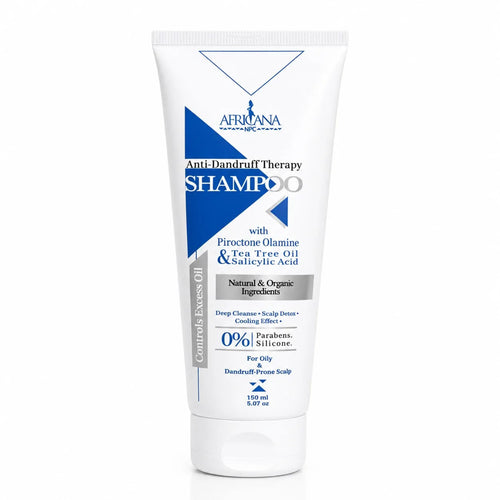 Africana Anti-Dandruff Therapy Shampoo with Salicylic Acid & Tea Tree Oil - 150ml