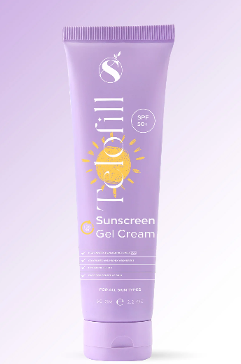 Telofill Sunscreen Gel Cream 60ml