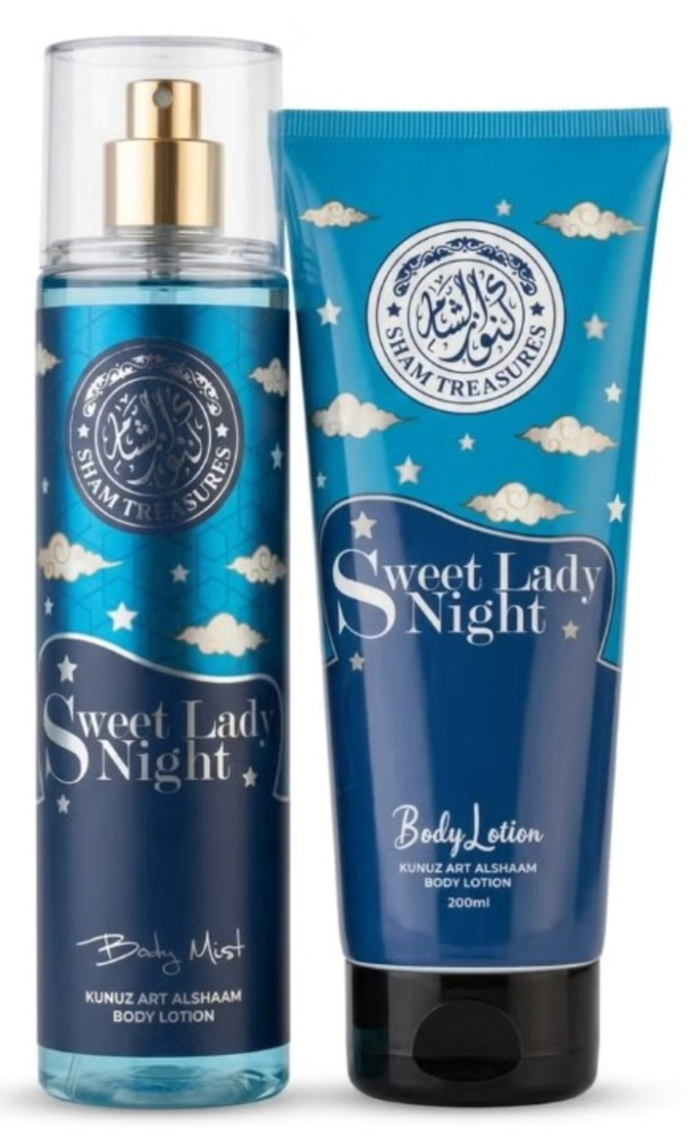 Sham Treasures Seewt lady night Lotion + Sweet lady night Mist Set
