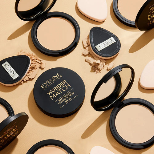 Evelne Wonder Match PressedPowder Spf 30 02 Beige