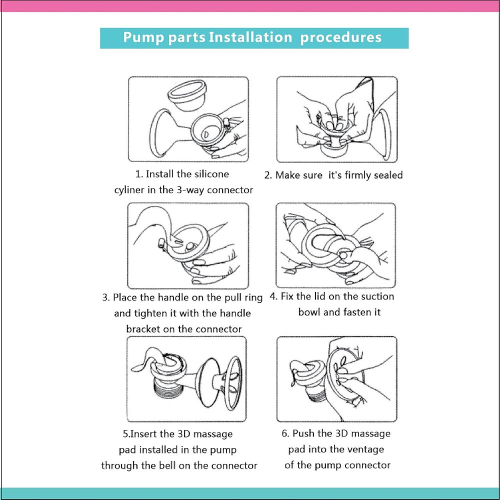 La Frutta Wide Press Breast Pump 150ml
