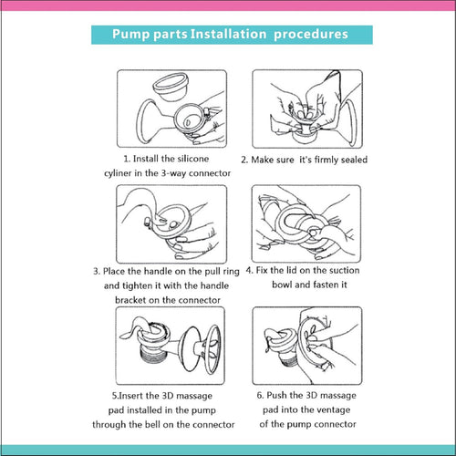 La Frutta Wide Press Breast Pump 150ml