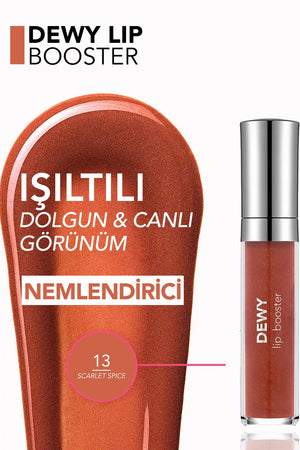 Flormar DEWY LIP BOOSTER LGS-13 SCARLET SPICE