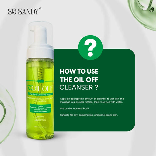So Sandy Oil Off Cleansing Foam 200 Ml4