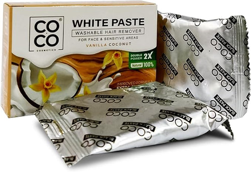 Coco wax Coconut-flavored white 100 gm