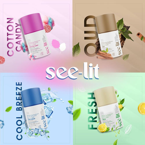 See-Lit Roll On Whitening Deodorant Fresh 1+15