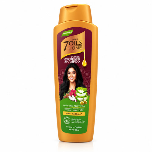 Emami 7 Oils In One Shampoo Purifing Aloe Vera 400ml