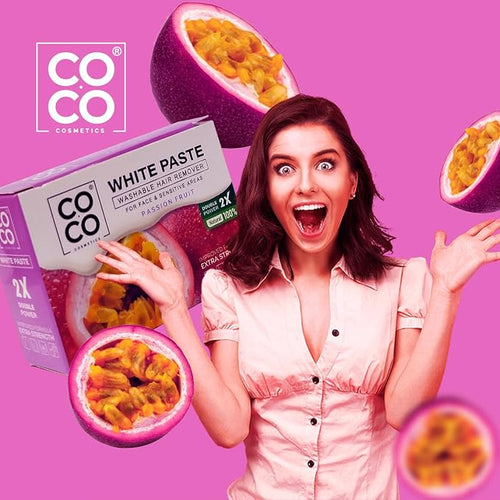 Coco White wax paste with passion fruit scent 100