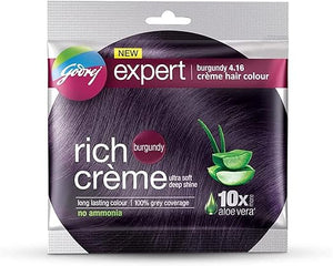 Godrej Expert Rich Cream Hair Color 20G & 20Ml, Burgundy)1