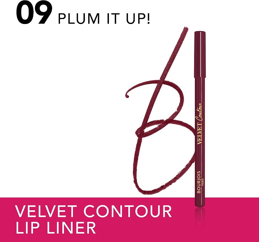Bourjois velvet Contour Pencil 09 plum it up lip liner