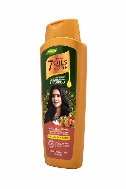 Emami 7 Oils In One Double Conditioning Shampoo Almond 400 ML