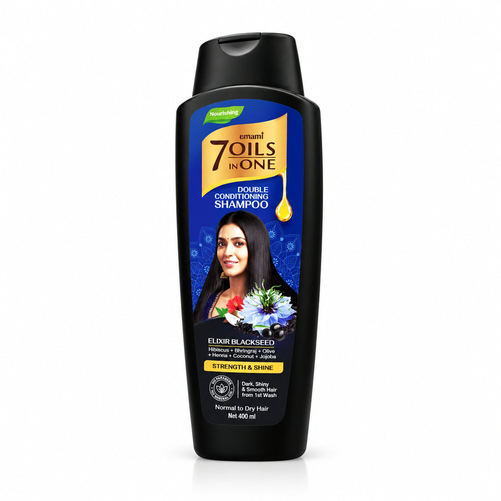 Emami 7 Oils In One Double Conditioning Shampoo Elixir 400ml