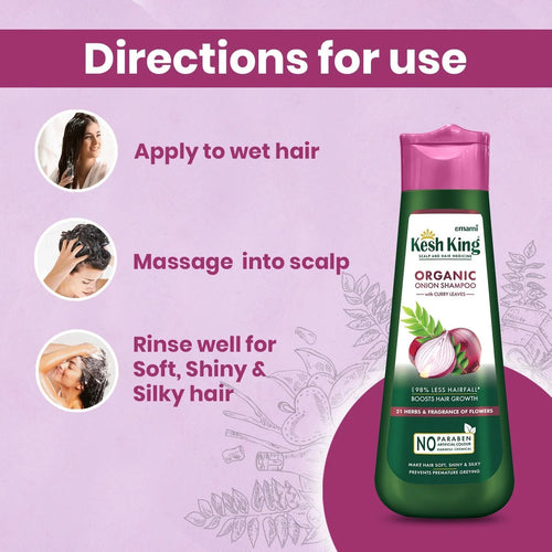 Kesh King Ayurvedic Onion Shampoo 300 Ml2