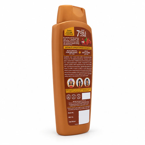 Emami 7 Oils In One Double Conditioning Shampoo Almond 400 ML