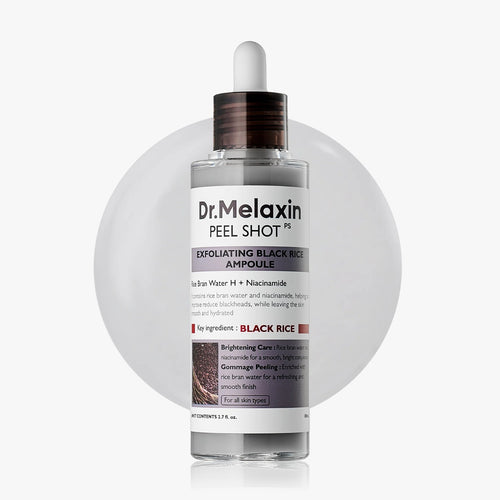 Dr.Melaxin Peel Shot Glow Black Rice Ampoule 80ml