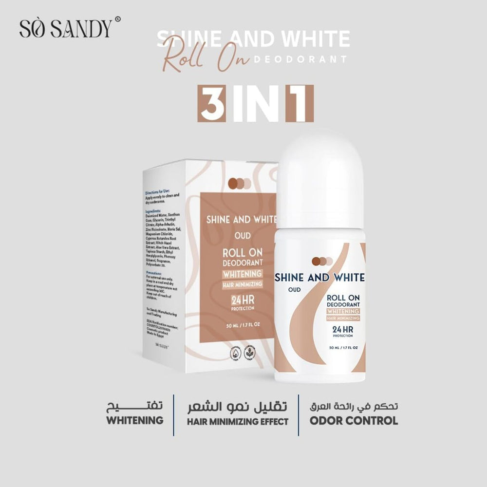 Shine & White Oud Roll On 50ml