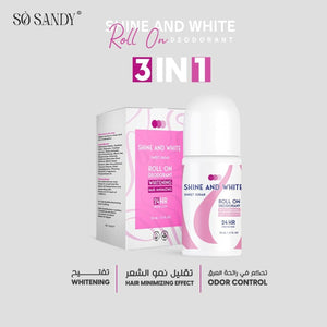 So Sandy Shine & White Sweet Sugar Roll On 50ml