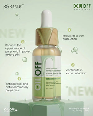 So Sandy Oil Off Face Serum 30 Ml