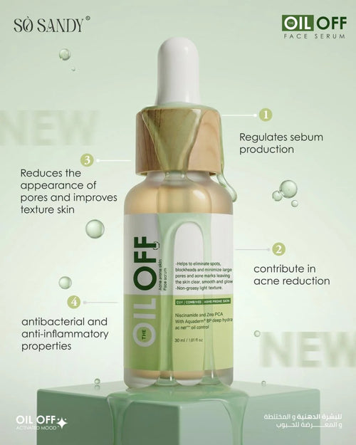 So Sandy Oil Off Face Serum 30 Ml