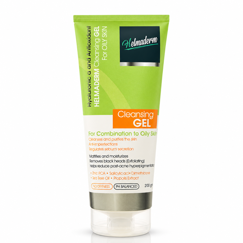 Helmaderm Cleansing Gel Oily 200Gm