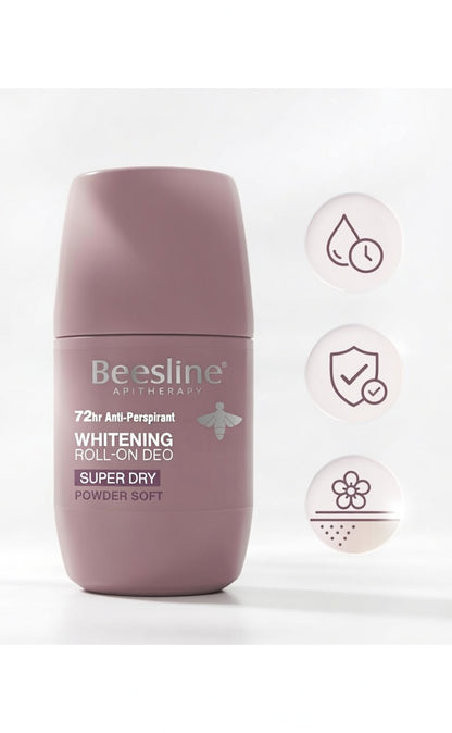 Beesline Whitenin Roll On Deosuper Dry Powder 50Ml