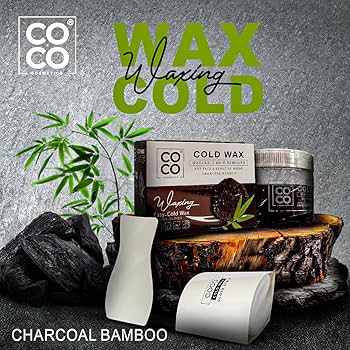 Coco Wax Cold Wax Charcoal and Bamboo 250 gm