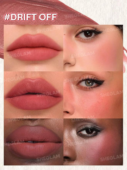 sheglam air plush lip & cheek cream 402 drift off