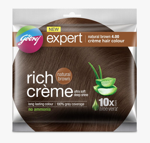 Godrej Expert Hair Colour, Brown - 20 Gm