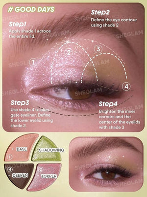 SHEGLAM Daydreamer Palette-Good Day