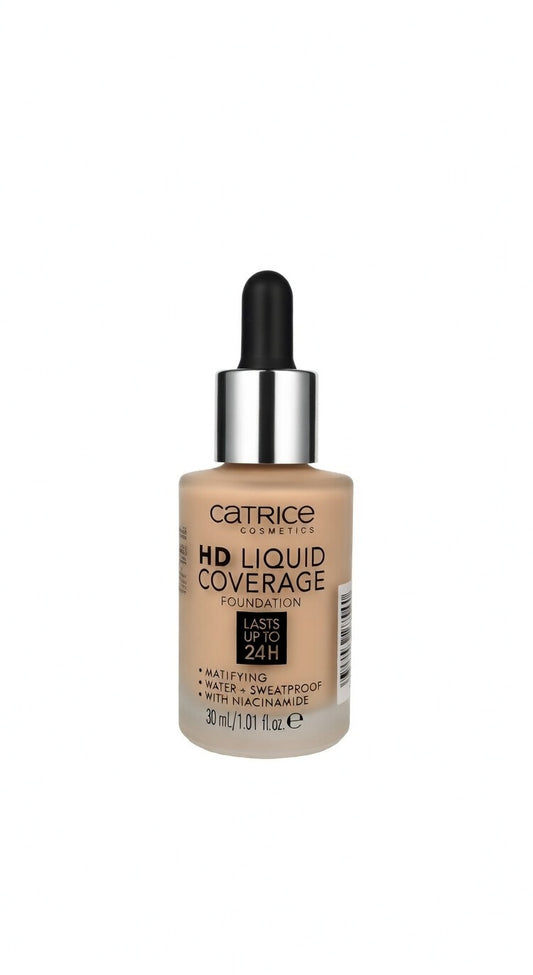 CATRICE HD LIQUID COVERAGE FOUNDATION 020 30ML
