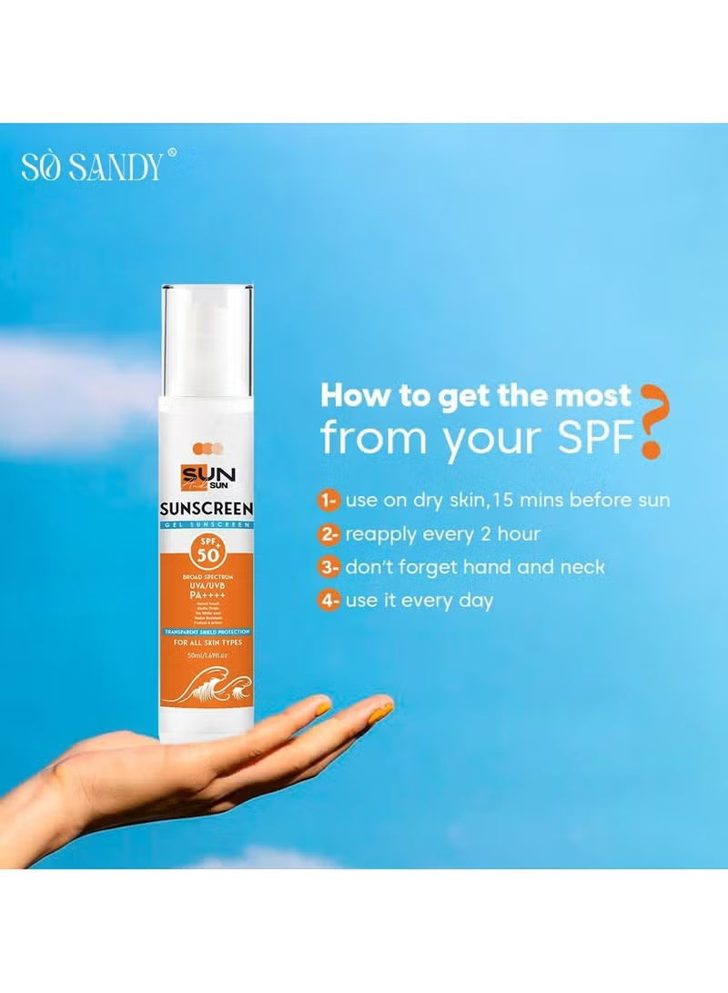 So Sandy Sunscreen Spf50 50Ml3