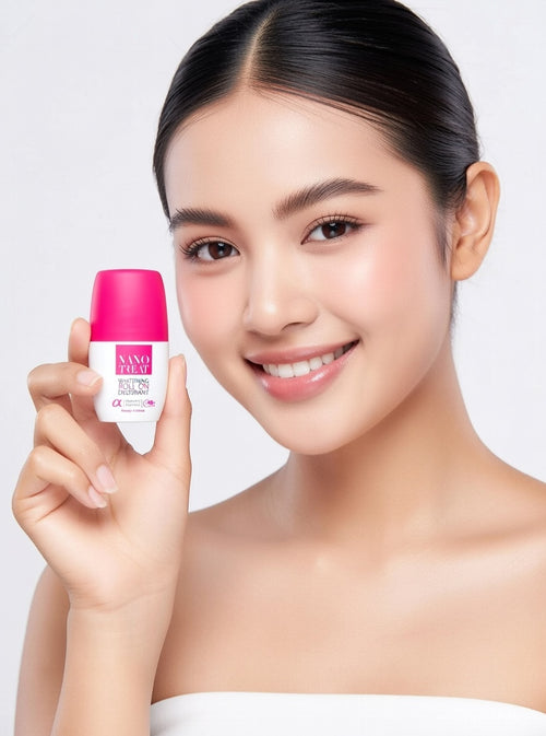 Nano treat whitening roll on rose vanilla&candy50m3