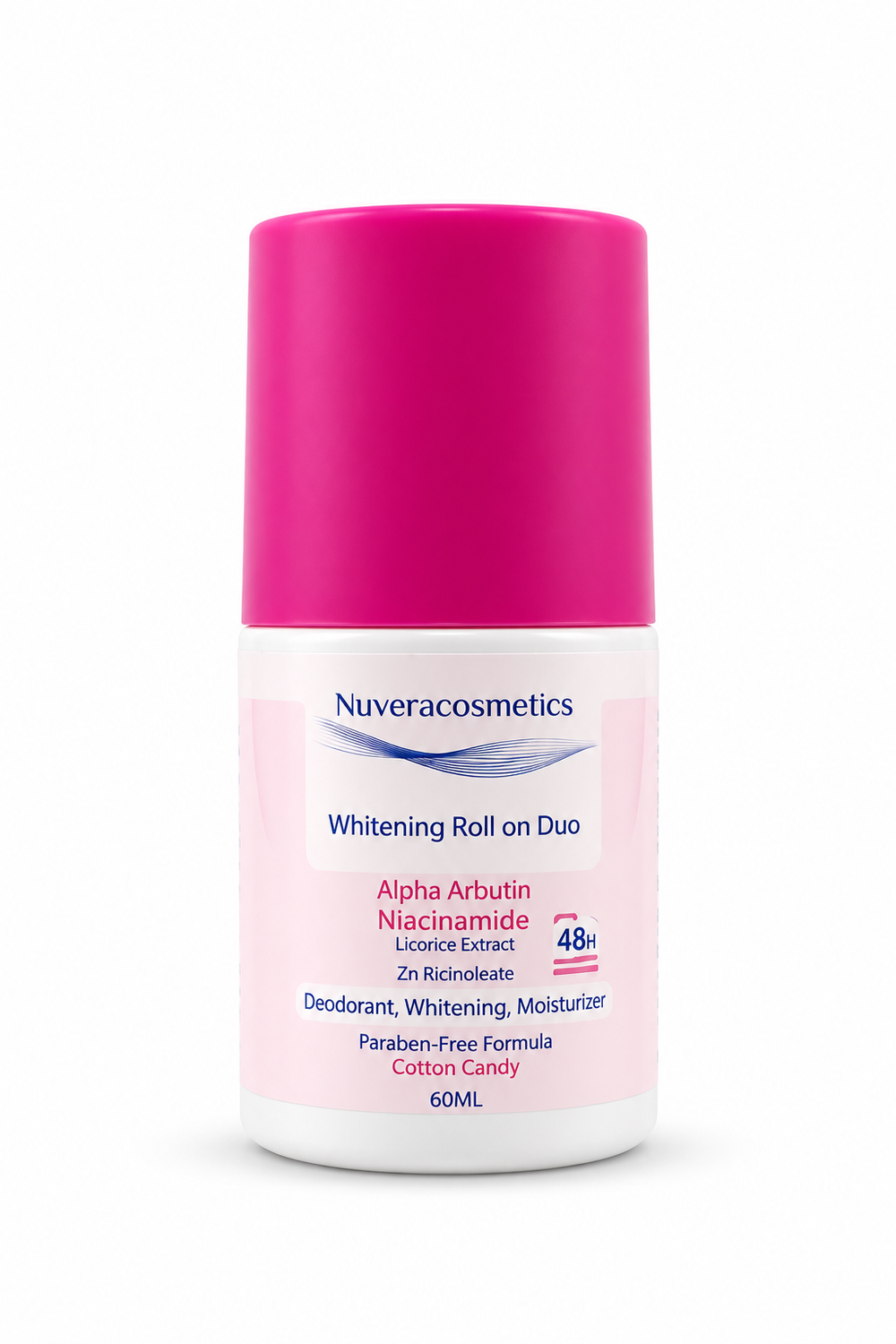 Nuvera Whitening Roll On Duo Cotton Candy 60 - ml