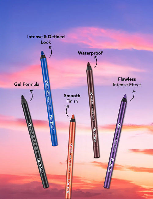 Flormar Extreme Tattoo Gel Pencil N.008 Orange Pop