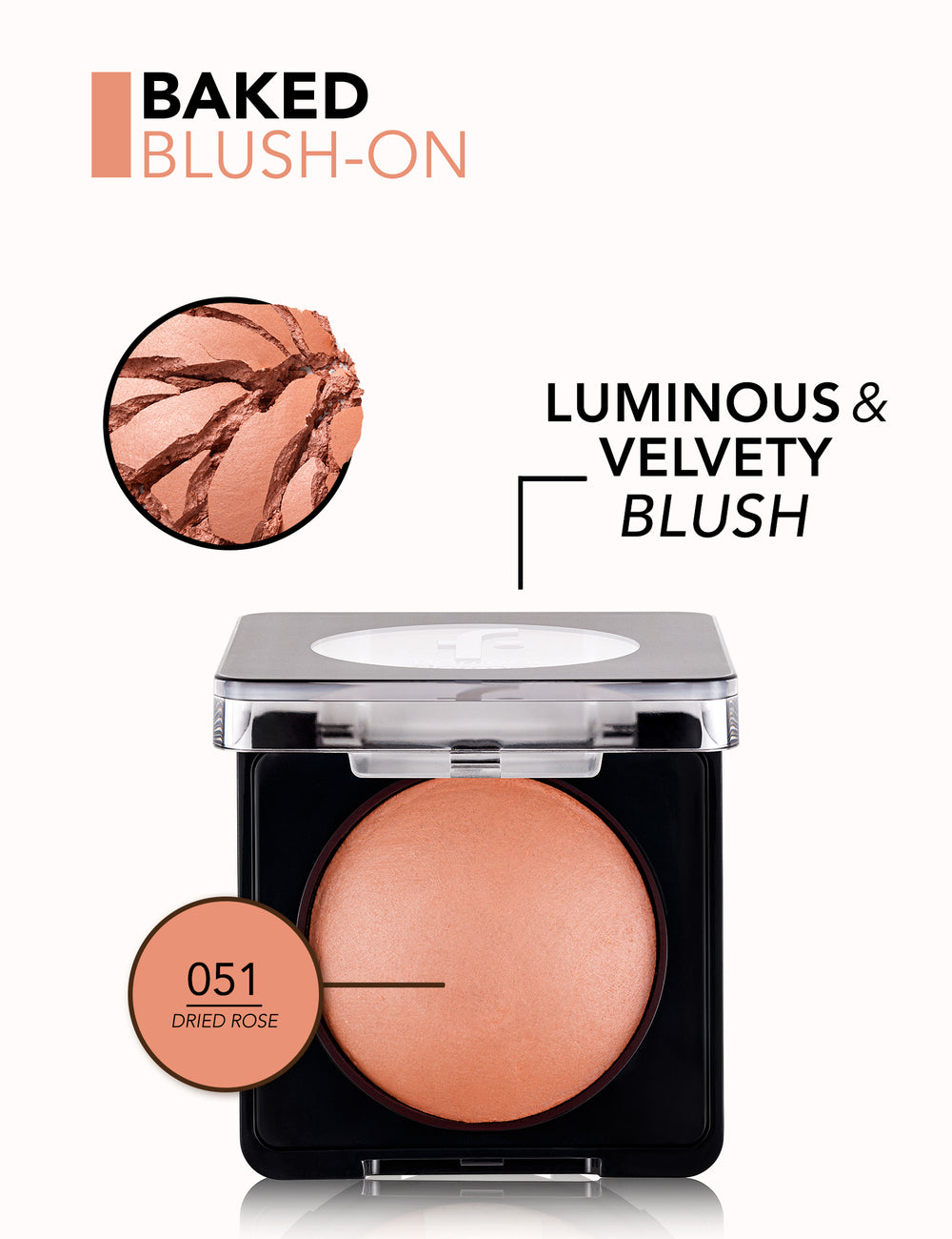 Flormar Baked Blush On No 051 Dried Rose