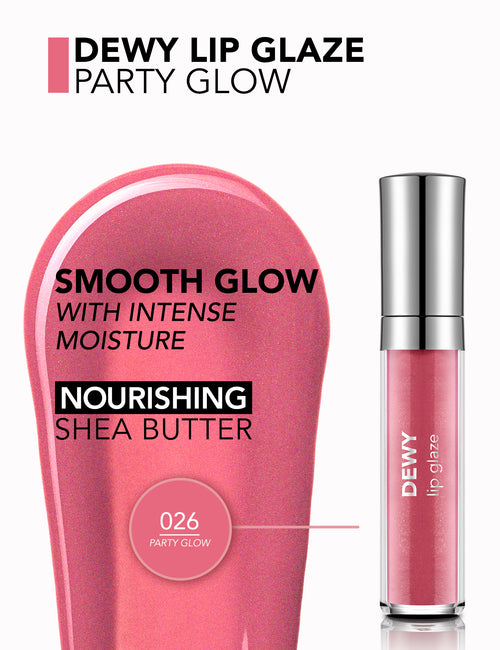 Flormar Dewy Lip Glaze No 026 Party Glow
