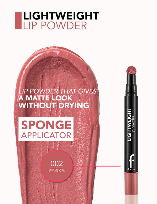 Flormar Lightweight Lip Powder No 02 Whimsical