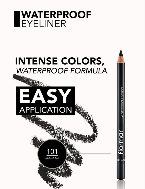 Flormar Waterproof Eyeliner - No. 106 Dark Chestnu