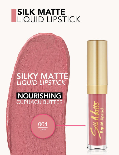Flormar Silk Matte Liquid Lipstick Daisy 004